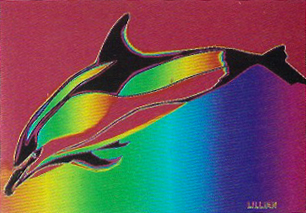 "Dolphin" Copyright © 1989 Lillian F. Schwartz. All rights reserved.